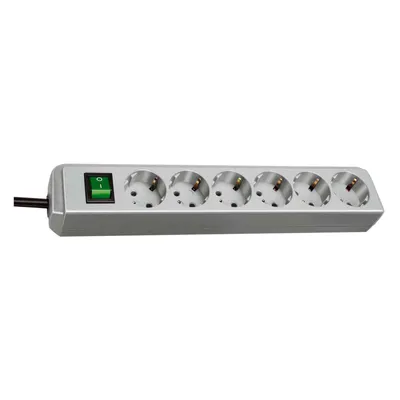 Immagine prodotto di brennenstuhl "Eco-Line", 6 vie, grigio chiaro