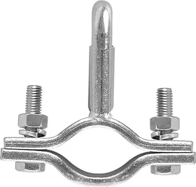 Produktbild von Halter für Abreißseil inklusive Feder für Anhänger 12x10x4cm verzinkt ca. 717 Gramm