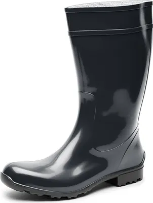 Produktbild von Ladeheid Damen Gummistiefel LA-967 (Schwarz/Schwarz, 42 EU)