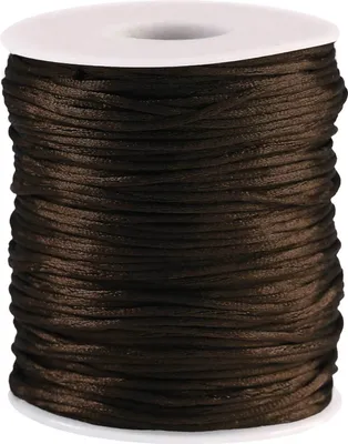 Produktbild von Satinschnur 80m x 1mm Flechtschnur Kumihimo Bastelschnur Geschenkschnur