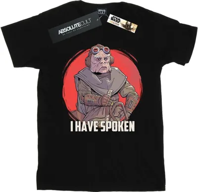 Obrázok produktu pre Star Wars - Dámske tričko "The Mandalorian I Have Spoken" BI45589 (3XL) (Black)