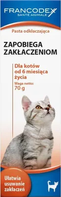 Produktbild von FRANCODEX Anti Haarballenpaste für Katzen - 70g