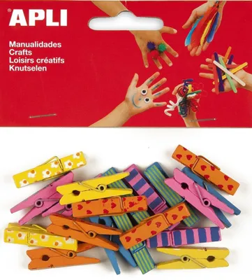 Obrázok produktu pre Apli kolíky drevené kolíky veľké/20 ks