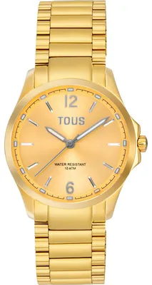Produktbild von Tous Damen Armbanduhr aus goldfarbenem Edelstahl