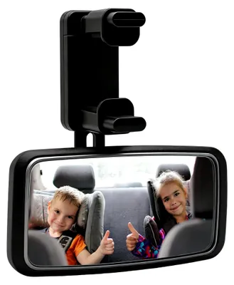 Produktbild von Rücksitzspiegel für Babys, 360° drehbar mit Hakenclip