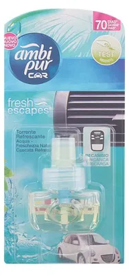 Immagine prodotto di Ricarica per profumatore d'auto, fragranza "Aqua", 7 ml, per l'auto