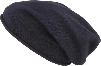 Kopka unifarbene Beanie aus 100% Baumwolle in blau