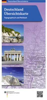Produktbild von Deutschland Übersichtskarte