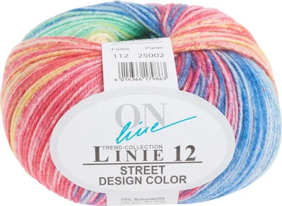 Produktbild von ONline Street Design Color, Linie 12, 50 g, ca. 210 m Farbe 112