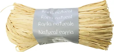 Produktbild von Clairefontaine 8x Geschenkband aus natürlichem Bast 50g - Natur 196071C