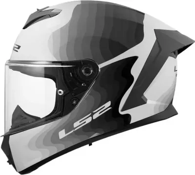 Produktbild von Ls2 Ff820 Rapid Iii Flow Integralhelm Weiß,Grau S Weiß,Grau S