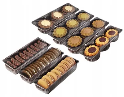 Productafbeelding van Delicpol Margaretka - kruimeltaartjes met een kersenroomvulling, 135g