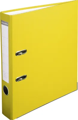 Produktbild von Exacompta 20x Ordner PP, + 2 Ringen, Rücken 50mm, 32x29cm A4, Gelb, 915404B
