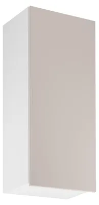 Image de Meuble haut de cuisine SALERNO - largeur 45 cm, blanc/beige