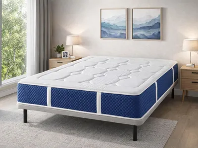 Produktbild von SONHO ZION LATEX Schaumstoffmatratze 180x190 cm – Höhe 30 cm mit 2 cm Latex auf jeder Seite