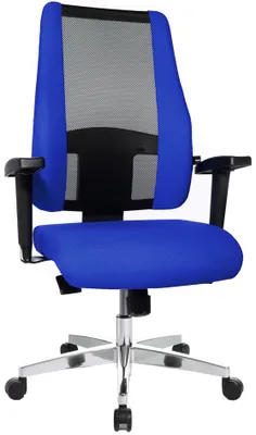 Produktbild von Topstar Bürodrehstuhl "Air Synchro" royalblau