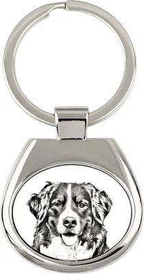 Image de Chien de berger bernois - porte-clés avec chien, porte-clés imprimé, pendentif personnalisé de la marque Art-Dog