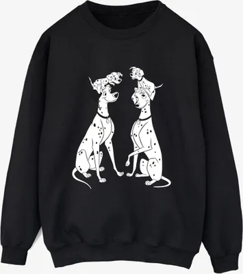 Produktbild von Disney - "101 Dalmatians" Sweatshirt für Damen BI12313 (XL) (Schwarz)
