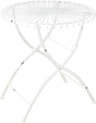 Produktbild von Gartentisch Weiß Romantic Garden