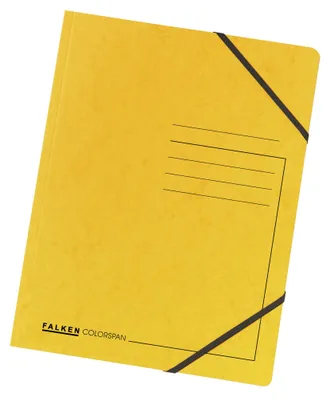 Produktbild von Eckspanner gelb A4 Karton/Pappe