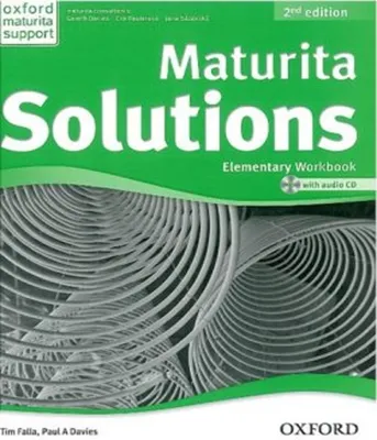 Zdjęcie produktu dla Maturita Solutions Elementary Workbook 2nd (CZEch Edition) (Falla Tim)