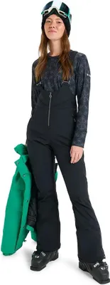 Produktbild von Roxy Summit Bib Hosen Schwarz S Damen Schwarz S