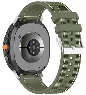 Produktbild von Techsuit – Watchband (W051) Armband für Samsung Galaxy Watch8 40mm / Watch8 44mm / Watch8 Classic – grün