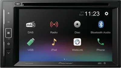Immagine prodotto di AuTRADIO - PIONEER - AVH -A240DABDAB - DVD - USB - 2 DIN - 6.2 - DAB+ - Bluetooth