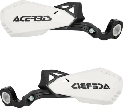 Produktbild von Geschlossene Handguards ACERBIS Weiß/Schwarz Firstmoto