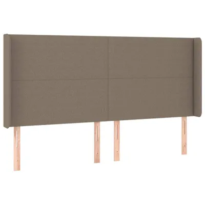 Produktbild von VidaXL 3119326, Graubraun, Polyester, Holz, 2030 mm, 118 cm, 128 cm, 160 mm