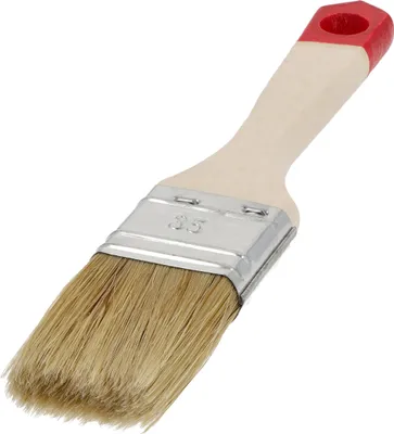 Obrázok produktu pre Plochý štetec Hardy 60 x 50 x 16 mm "Séria 40", svetlé štetiny so syntetickými vláknami