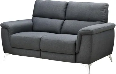 Produktbild von Sofa NINA 2-Sitzer Microfaser grau mit Federkern