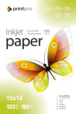 Obrázok produktu pre Colorway fotopapier Print Pre matný 190g/m2/ 10x15/ 100 listov
