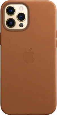 Produktbild von Apple Leather Case MagSafe iPhone 12 Pro Max braun