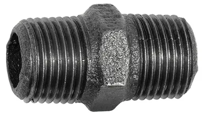 Produktbild von Riegler Doppelgewindenippel 280 R 1 1/4 a., R 1 1/4 a. Temperguss schwarz