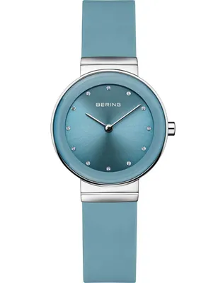 A studio product shot of a women's wristwatch.