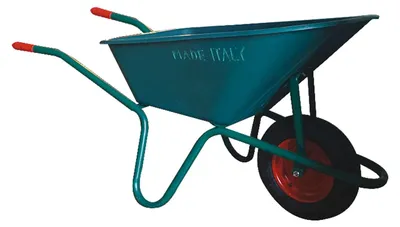 Image de Brouette avec bac de 100 litres GREEN PPL