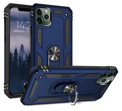 Produktbild von Armor Outdoor Handyhülle für Apple iPhone 11 Pro Handy Panzer Case Cover Schutzhülle Farbe: Blau
