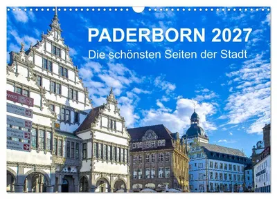 Produktbild von Paderborn - Die schönsten Seiten der Stadt (Wandkalender 2027 DIN A3 quer), CALVENDO Monatskalender