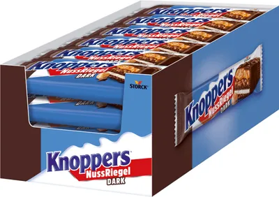 Produktbild von Knoppers Riegel Dark 24 x 40g