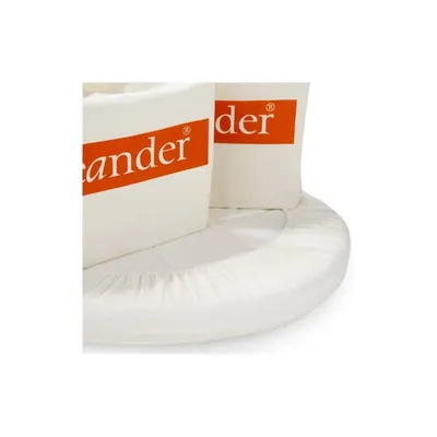 Produktbild von Leander Laken im 2er Set für Wiege weiß