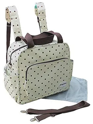 Produktbild von Geräumige Wickeltasche mit Zubehör in Creme