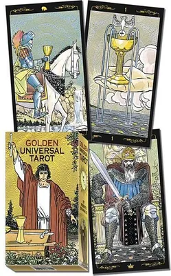 Produktbild von Golden Universal Tarot Deck