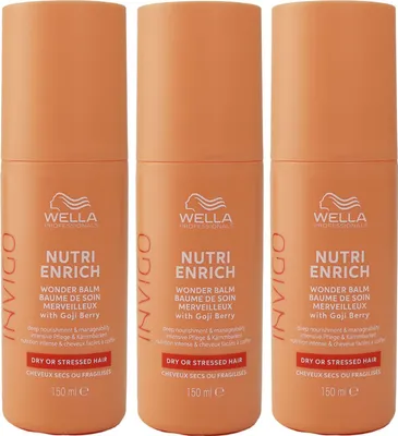 Produktbild von Wella Invigo Nutri Enrich 3 x 150 ml Wonder Balm Set