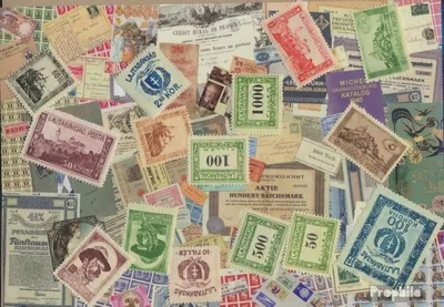 Produktbild von Briefmarken Westungarn 15 verschiedene Marken