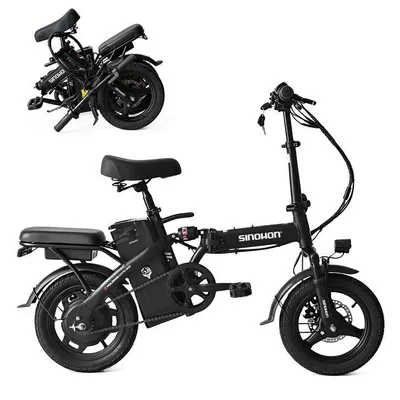 Produktbild von SINOHON M3 Klappbares Elektrofahrrad E-bikes 250W Motor 36V 10.4Ah Akku 25km/h 14 Zoll Reifen – 50km Reichweite im PAS-Modus