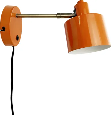 Produktbild von Wandleuchten Wandlampe LED Wandbeleuchtung Leselampe Wohnzimmer Metall Schlafzimmer Deko Ocean orange Messing
