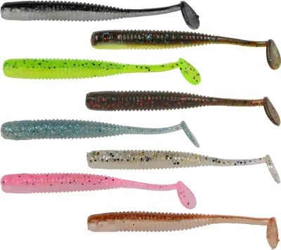 Produktbild von Spro Freestyle Urban Slug 7,3cm - 4 Gummifische Streetfishing, Farbe:Camo Perch