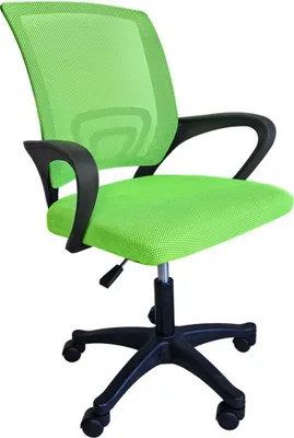 Produktbild von Bürodrehstuhl mit Mikrogitter, maximale Belastung 120 kg, Sitzhöhe 40-50 cm, Maße 50x51x25 cm