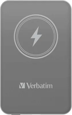 Obrázok produktu pre Verbatim Powerbank Magnetick nabjaka 5 000 mAh siv
